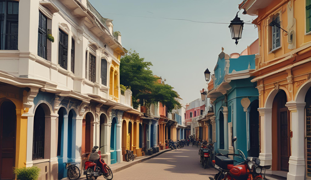 French Colony Pondicherry – Heritage Walks & Colonial Tour Packages by Kanishka Tours & Travels.